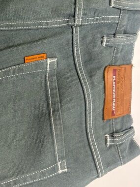 Platinum FUBU Men's Relaxed Gray Jeans